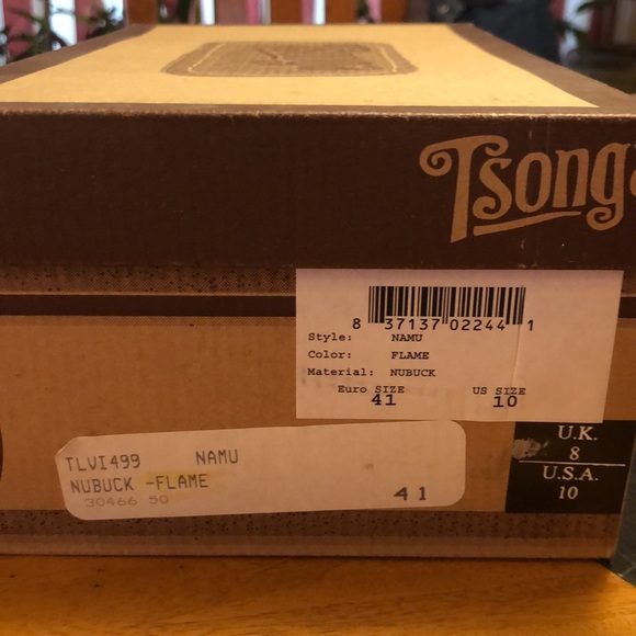 Vintage Tsonga Namu Nubuck Sandals 10 with box - Picture 8 of 8